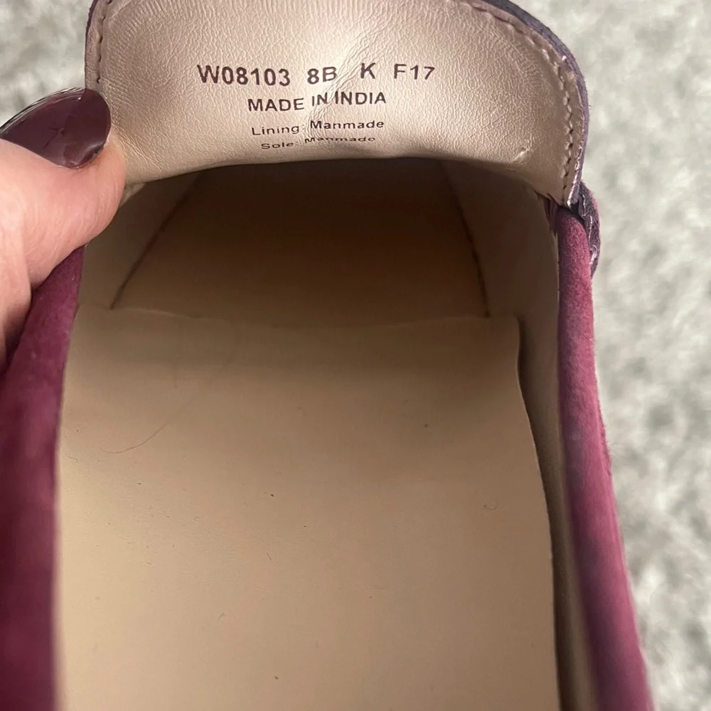 Cole Haan Grand OS NWOB Burgundy Tassel Loafers Sz 8